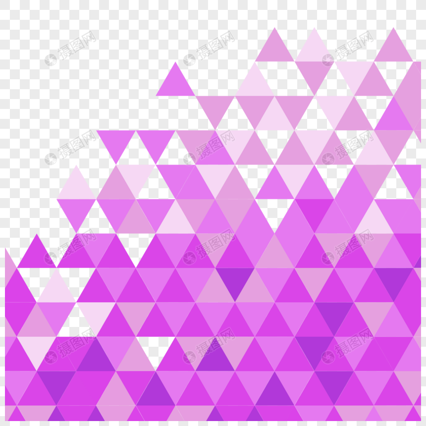 紫色三角背景图片