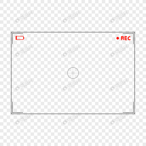 相机录像边框图片