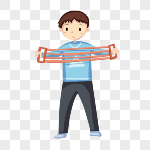 拉力器图片素材