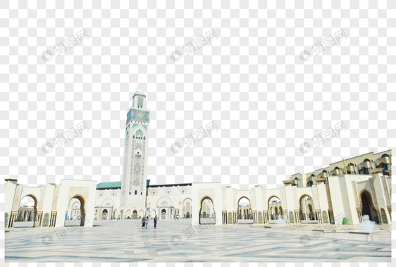 摩洛哥卡萨布兰卡的哈桑二世清真寺图片