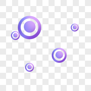 紫色渐变色圆环高清图片