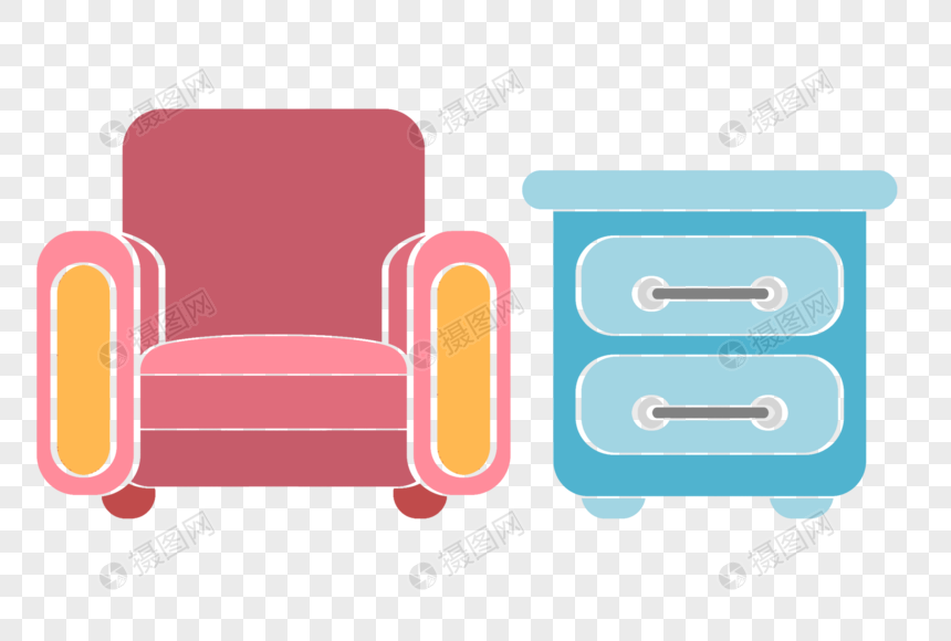 家具元素素材下载 正版素材 摄图网
