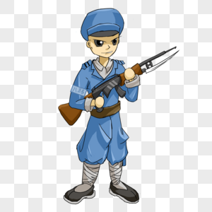 人物背景八路军素材