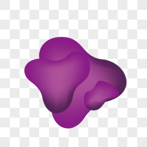 紫色几何形状图片