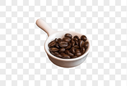 咖啡豆静物碗ps素材高清图片