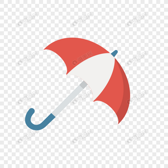 雨伞图标免抠矢量插画素材图片