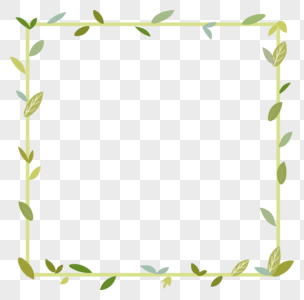 植物边框元素图片