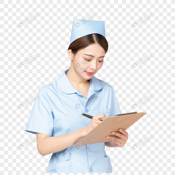 护士文件夹记录图片