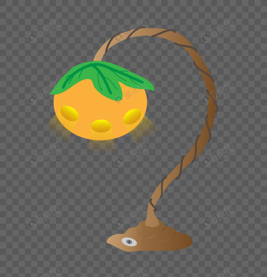 植物台灯元素素材下载 正版素材 摄图网