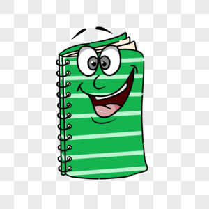 卡通作业本元素素材