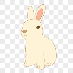 装饰图案素材卡通兔子装饰素材图案素材