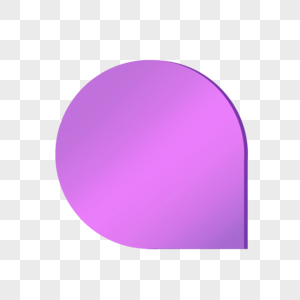 紫色渐变电商简约边框标签框图片