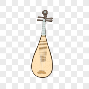 古风物件乐器琵琶图片素材