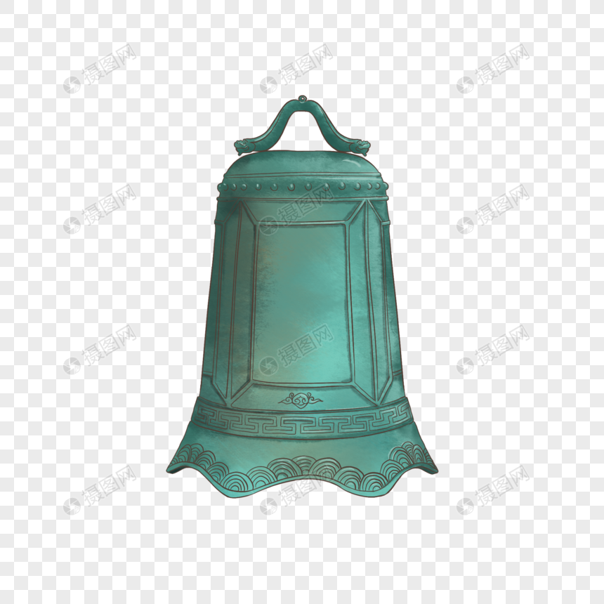 古风物件乐器铜钟