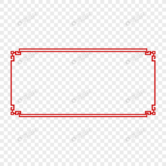 传统中式边框图片