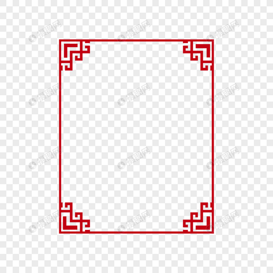 中式传统边框图片