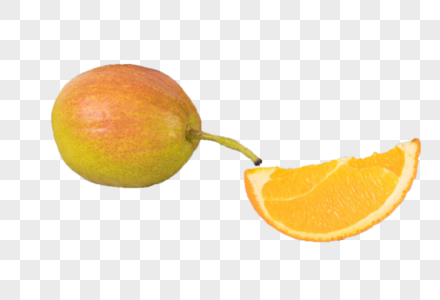 香梨和橙子图片