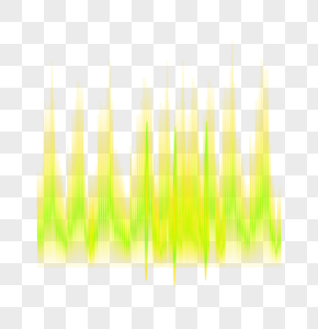 鹅黄色清新速度光效果元素图片