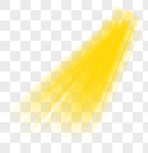 金色放射光束效果元素图片