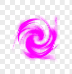 紫色旋涡光效效果元素图片