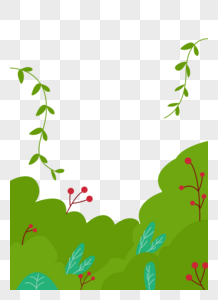 植物花卉边框001高清图片