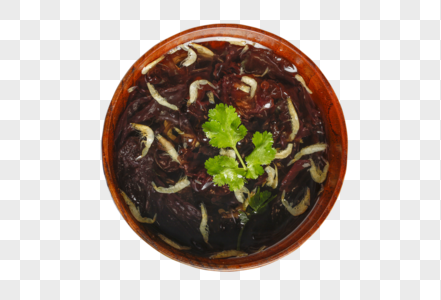 冬瓜烧虾皮新鲜虾皮紫菜汤素材