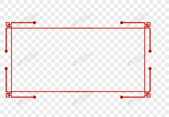 红色边框图片