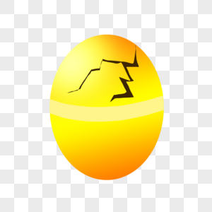 手绘砸金蛋图片