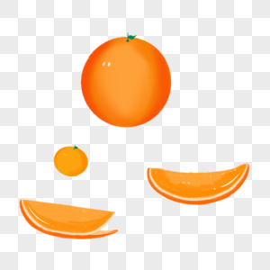 秋季水果橘子图片