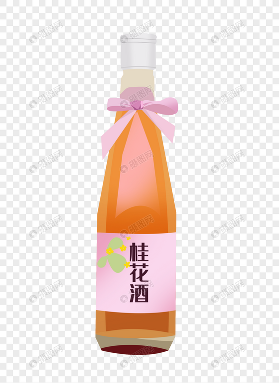 一瓶桂花酿图片