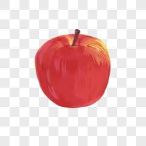 写实手绘苹果图片
