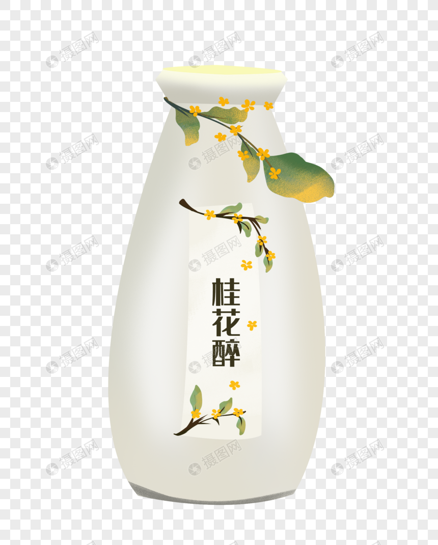 一坛桂花酿图片