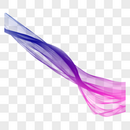 纱状流线型蓝紫渐变商务曲线图片