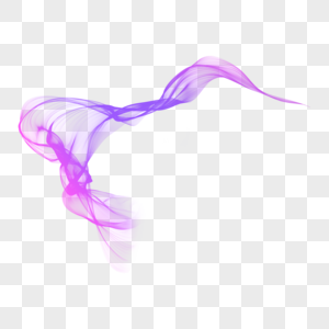 紫色飘逸丝状动感线条图片