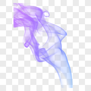 彩色烟雾肌理蓝紫色高清图片