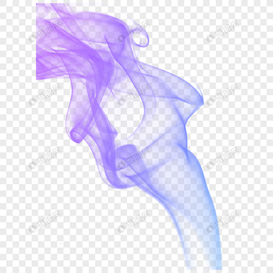 彩色烟雾肌理蓝紫色图片