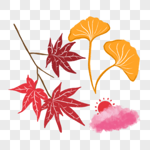 秋季树叶图片