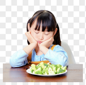 儿童厌食水果和土司高清图片