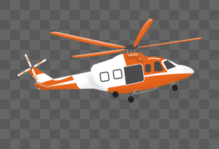 救援直升飞机高清图片