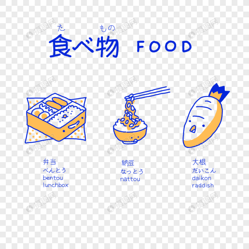 零食下午茶水果日式料理寿司小图标图片