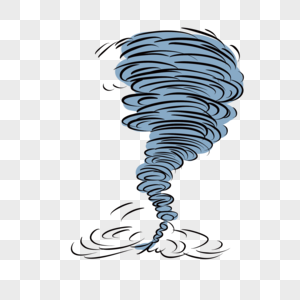 台风龙卷风照片  |半个和半个西瓜 孤立的龙卷风白色插画  |台风