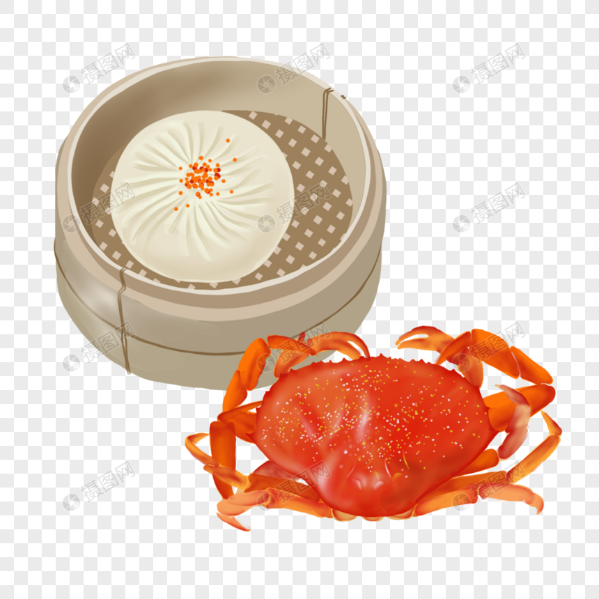 蟹黄包