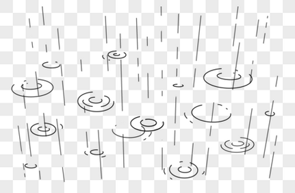 下雨元素素材下载 正版素材 摄图网