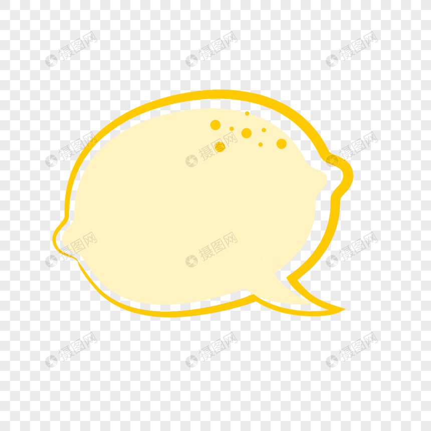 卡通对话框元素素材下载 正版素材 摄图网