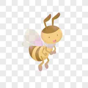小蜜蜂形象勤劳小蜜蜂高清图片
