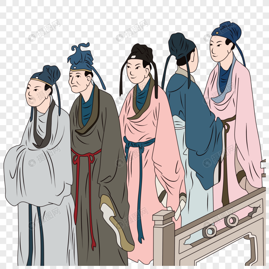 古代人物元素素材下载-正版素材401534964-摄图网