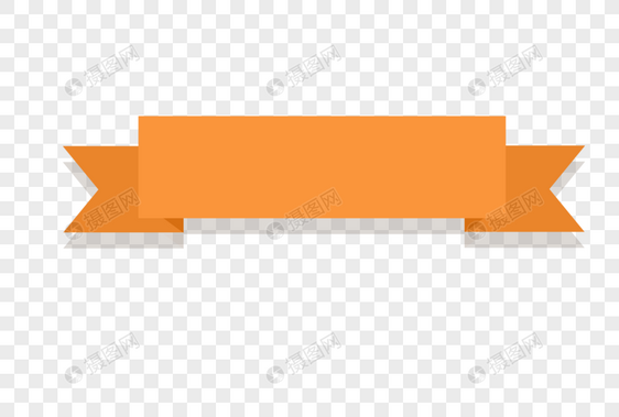 橙色对话框背景边框图片