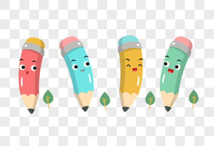 叹号分割线手绘卡通铅笔分割线花边素材