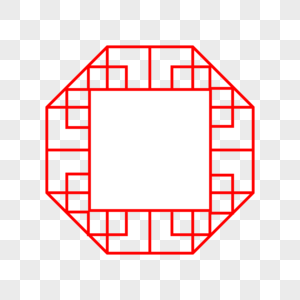 中国风红色边框图片