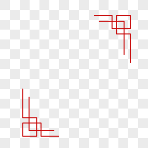 中国风边框矢量小图标高清图片